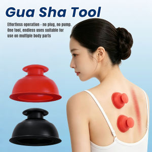 Reusable Silicone Suction Cupping Cups Vacuum Guasha-Massage Jars Body Facial Muscle Relax Tool 1Pc