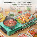 Toha bbq grill Barbecue Multi-Function Skewer Cooker Electric Bbq Pan Kitchen Home Appliances. 