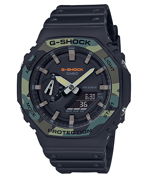 shock ga2100 tmj hijau g shock