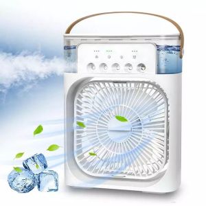 3 in 1 USB Mini Portable Fan Air Cooling fan Aircond Humidifier Purifier Mist Cooler Mini Fan Air Humidifier 风扇