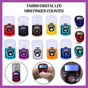 Tasbih Digital LED Lampu SXH5136 / Tally Counter LED / Digital Counter LED. - FR Gallery