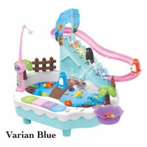 MAINAN PANCINGAN 3 in 1 (FRE BATERAI)  PANCINGAN IKAN MAGNET SELUNCURAN PENGUIN MINI PIANO MODEL TERBARU