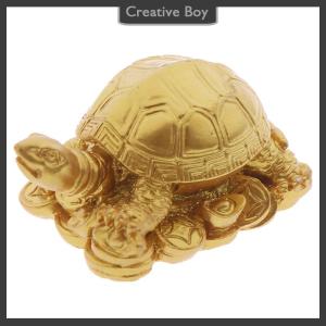 [Creative] Turtle Resin Ornaments Copper Turtle Ornaments Feng Shui Furnishings