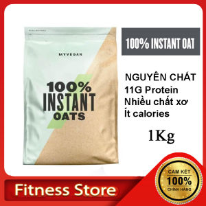 Bột Yến Mạch MyVegan Nguyên Chất 1kg Dạng Uống TĂNG CƠ GIẢM MỠ TIỆN LỢI Kết hợp ăn sáng bữa phụ trước tập hiệu quả