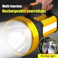 Super bright big flashlight torchlight powerful 1000000lm torch light heavy duty led flashlight high power work light led tochlight waterproof original emergency light lampu torchlight Spotlights Searchlight USB Rechargeable Lantern Long Range For Camping. 