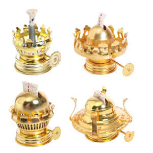 Universals Metal Lamp Head Aluminum Alloy Replacement Fit Most Oil Lamp Easy Installation Classical Design