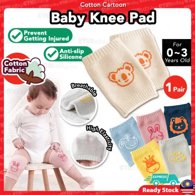 Baby Knee Pads Anti-slip Crawling Knee Protector for Baby Toddler Safety Baby Care Baby Kids Unisex Knee Protector Cotton Anti-Slip Silicone Dots Elastic Crawling