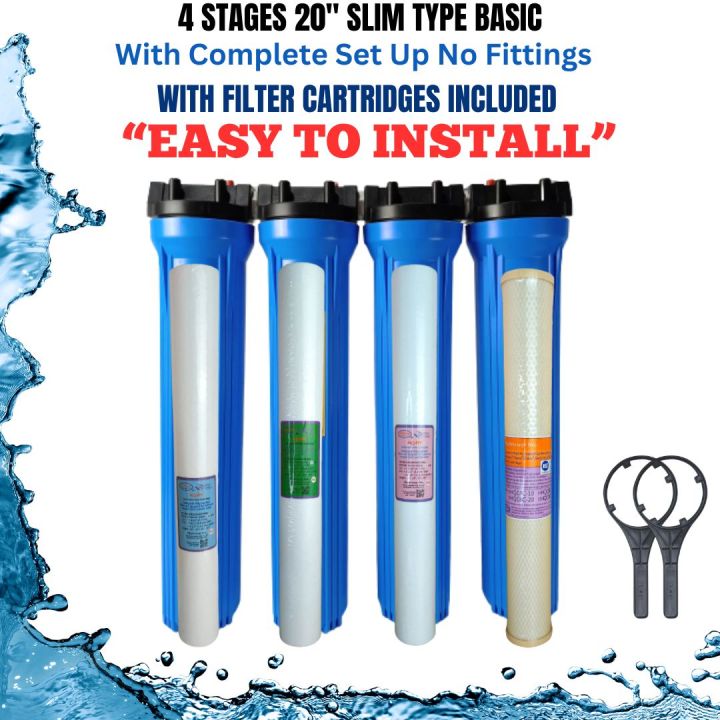 Water Filter 4 Stages 20