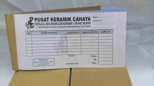 nota/kwitansi Toko. bisa custom bisa satuan.proses cepat & mudah. p 16cm X 6 cm