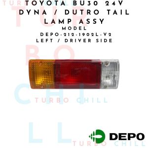 DEPO-212-1902-V2 TOYOTA BU30 24V DYNA / DUTRO TAIL LAMP ASSY