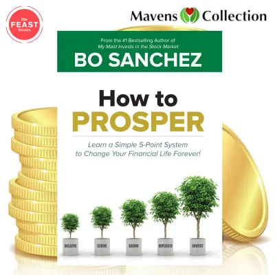 Bo Sanchez book How to Prosper Feast Books Financial Literacy Book by Mavens Collection