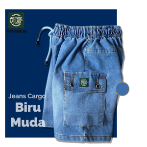 Celana Anak Laki Laki Cargo Jeans Bio Wash 3 4 5 6 7 8 9 10 11 Tahun