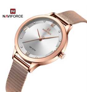 Jam tangan wanita NAVIFORCE 5023 tali pasir original