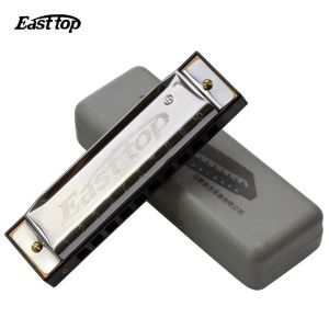 T10-4 Easttop Harmonica 10 Hole C Key Gaita De Boca Diatonica Harmonica Armonica Musical Instruments Mouth Ogan 10 Harmonica2026