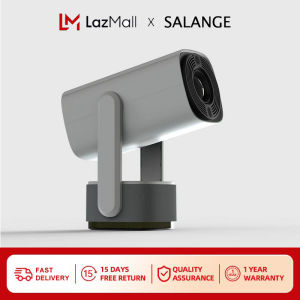 【Local Delivery】Salange 2024 New Arrival K2 Smart 1080P Projector Android11.0 WIFI Mini Projector With Battery Portable Projector 4K Support Home Theater Beamer