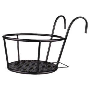 Wall Mounted Iron Planter Rack Adjustable Shelf For Multiple Pots Space Efficient Indoor Outdoor Garden Storage