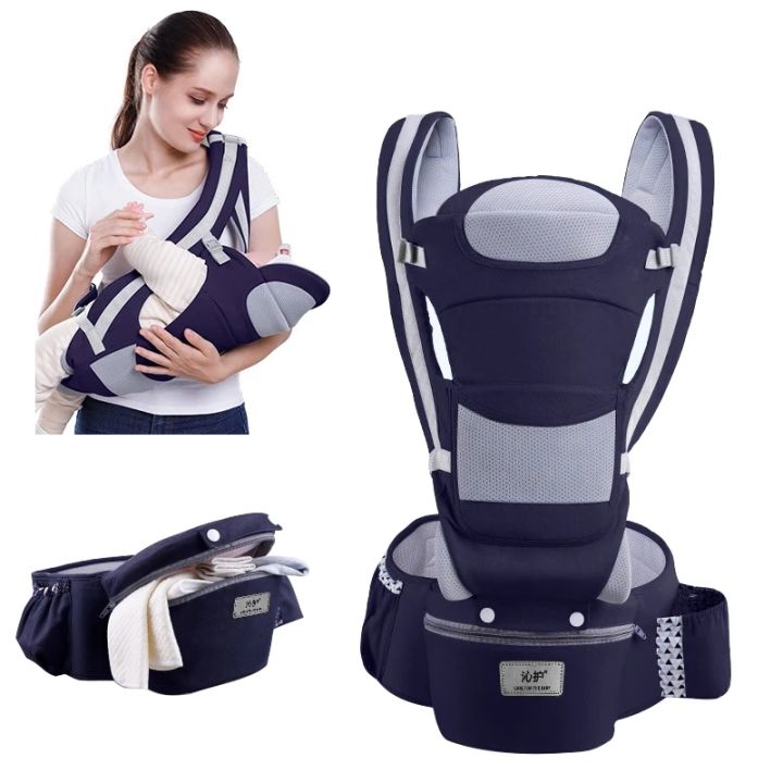 Ergonomic Baby Backpacks Baby Carrier Cushion Front Sitting