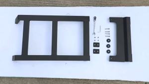 OnlyF U Rear Side Window Climbing Ladder for 4Runner 2010 2011 2012 2013 2014 2015 2016 2017 2018 2019 2020 2021 2022 2023 4P6B8