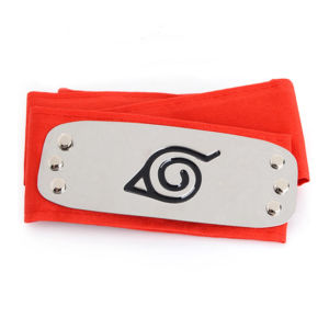 Anime Naruto Cosplay Ninja Headband Props Uzumaki Naruto Uchiha Obito Costume Headwear Accessories Forehead Protector Gift