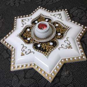 FITTING LAMPU PLAFON 30CM-FITING LAMPU TEMPEL PLAFON-FITING HIAS PLAFON PVC-FITING LAMPU ORNAMEN