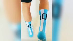 Tất bóng đá trẻ em cao đến giữa bắp chân cho bé trai và người lớn 7 Tất đáy khăn dày 10 Tất thể thao chống trượt