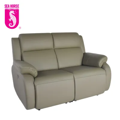 SEA HORSE HECOM Electric Function Leather Sofa and Sofa Chair (SOH7V)! About 25-30 days to Deliver!