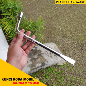 Kunci Baut Roda Mobil Ukuran 19 mm 21 mm 23 mm Chrome