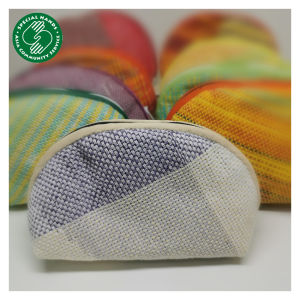 Woven Women Pouch Bag Handmade Pouch Purse Make Up Bag Travel Cosmetic Bag Travel Zip Pouch Beg Wanita Dompet Cosmetic