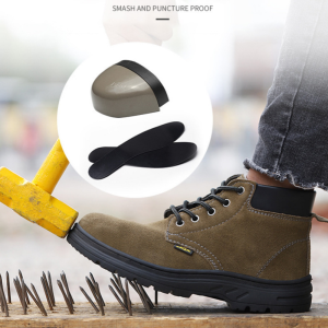 Brand WHITBY ( 3 Days Delivered COD) Fashion Safety Shoes Kasut Keselamatan Heavy Duty Saftyshoes Safety Boots For Men Women