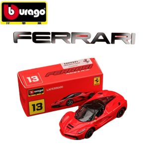 Bburago Ferrari 1:64 Die-Cast Alloy Sports Car Collection – Enzo LaFerrari SF90 & 812 Supercar Models for Boys