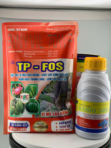 Phòng trừ tuyến trùng rễ vết thương và nấm bệnh ở rễ giúp bộ rễ phục hồi và phát triển mạnh-SẠCH TUYẾN TRÙNG 450ml+TPFOS 800gram