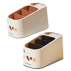 Stylish Desk Organizer for Efficient Item Sorting Multi Compartment Desktop Storage Box Miscellaneous Items Container