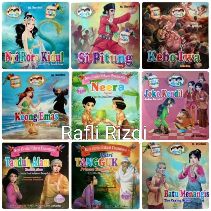 Buku Cerita Rakyat Seri Indonesia - Bergambar 2 Bahasa | Lazada Indonesia