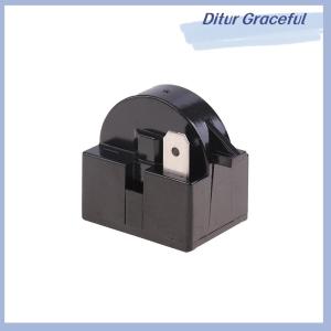 Ditur 2PCS QP2-4.7 PTC Starter Relay Refrigerator Starter Relay And Overload Protector