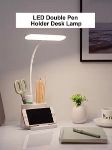 Study Table Lamp Eye-Caring LED Desk Lamp 3 Color Adjustable LED Reading USB Charging Touch Dimming Table Light