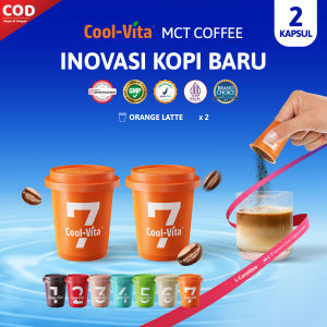 Inovasi Kopi Baru Coolvita MCT Coffee Capsule Orange Latte 1 Box
