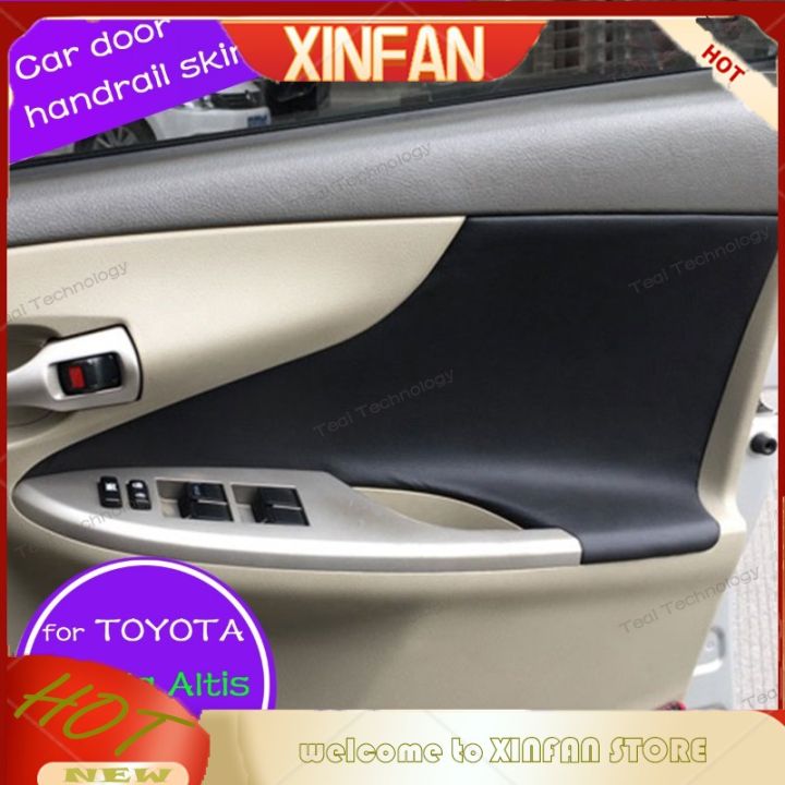 Carbon Fiber Door Armrest Covers For Lexus IS250/IS300/IS350 (2014-2018) – 2-Piece Set, Adhesive Back