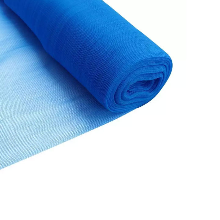 มุ้งไนล่อนสีฟ้า 16 ตา สูง 5 เมตร สำหรับงานเกษตร