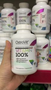 Viên Uống Ostrovit Vit&Min 100% - Bổ Sung Vitamin Và Khoáng Chất Cần Thiết Cho Cơ Thể Tăng Đề Kháng - - Hỗ trợ xây dựng và tăng khối lượng cơ bắp trong cơ thể một cách hiệu quả.  - Bổ sung OstroVit VIT & MIN thường xuyên và đúng cách còn giúp làn da của