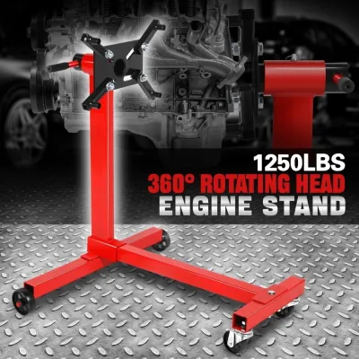 1000 LBS 1250LBS 2000LBS Engine Stand 360 Degree 1250LBS Racing Engine Overturn Bracket Stand Maintenance Equipment Car Tools Stand Maint