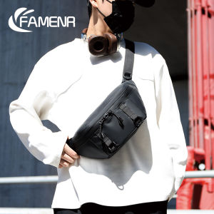 Famenr【พร้อมส่ง】กระเป๋าคาดอก กระเป๋าสะพายไหล่ สําหรับผู้ชาย กระเป๋าคาดอกผู้ชาย