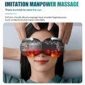 Philips Eye Massager Intelligent Eye Acupoint Massage Hot Compress Sleep Eye Mask Bluetooth Function. 