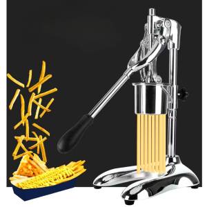 เครื่องกดเฟรนช์ฟรายส์ยาว เครื่องทำมันฝรั่งแบบแท่ง ตะแกรงทอด เฟรนฟรายยาว