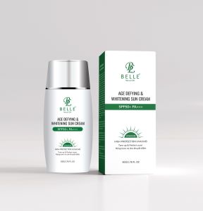 Bellecos-Kem chống nắng Trắng da & Nâng tone che khuyết điểm SPF50+ PA+++