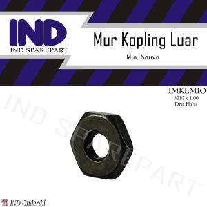 Mur Kopling Luar-CVT M10 x 1.00 Drat Halus Kunci 24 Mio Lama-Baru-J-Sporty-Soul-GT-M3-Smile-Z & Nouvo