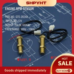 SHPYHT✨ M16 M18 Outboard Tachometer Sensor Digital Speed Meter for Marine Boat Motor Car Truck Engine RPM Display