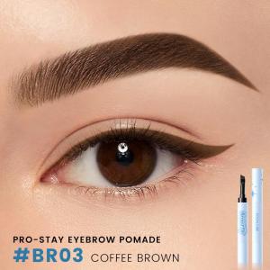 FOCALLURE Pro-Stay 3D Eyebrow Pomade Cream 2-in-1 Transfer-proof Waterproof Precise Smooth High Pigment No Smudge Gel