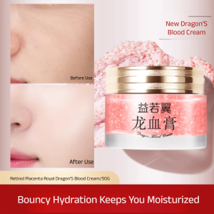 Retinol Placenta Anti Aging Dragon Blood Cream Dragon Blood Cream Improves Dryness Anti Wrinkle Moisturizes and Revitalizes高效视黄醇龙血膏懒人霜