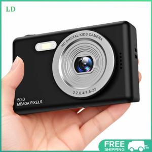 COD [Free Shipping] Compact Digital Camera with Fill Light (TF Card Not Included) Portable Mini Camera Multiple Modes 4K Vlogging Camera Gift for Kids Teens and Starters