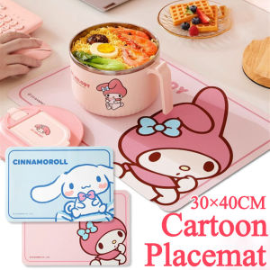 30×40cm Sanrio Melody Insulated Placemat Waterproof Oilproof Anti Heat Dining Decor Table Mat